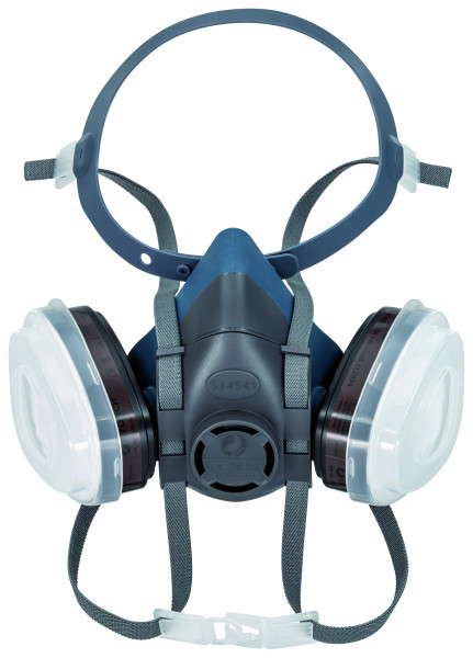 WBV24-Storch Farbspritzmaske A2P2 mit Filtern + Box 0514540