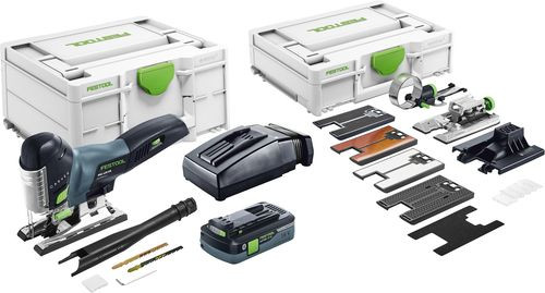 WBV24 - Festool Akku-Pendelstichsäge CARVEX PSC 420 HPC 4,0 EBI-Set 576523