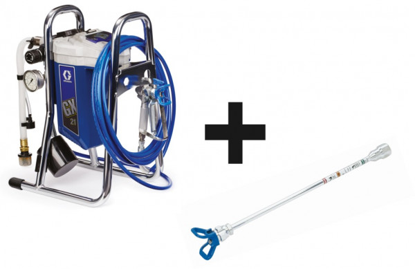 WBV24 - Set: Graco GX21 SPRAYER 17G183 + Düsenverlängerung 40 cm 287020