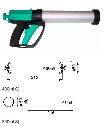 WBV24-SORATON HandyMax HMS-V4T Kart.-/Schlauchbeutelpistole