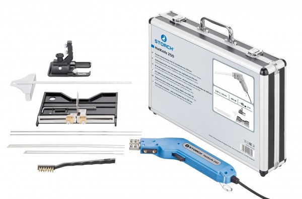 Storch Styropor Handschneider Set HotKnife 250 im Koffer 43 61 50