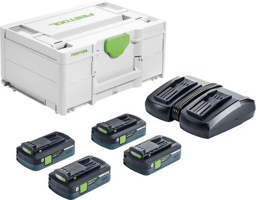 WBV24-Festool Energie-Set SYS 18V 4x4,0 TCL 6 DUO 577104