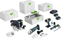 WBV24-Festool Akku-Combo-Set Holzbau HKC 55/TPC 18/AGC 18/TB M 137 578025 WBV24-Festool Akku-Combo-Set Holzbau HKC 55/TPC 18/AGC 18/TB M 137 578025