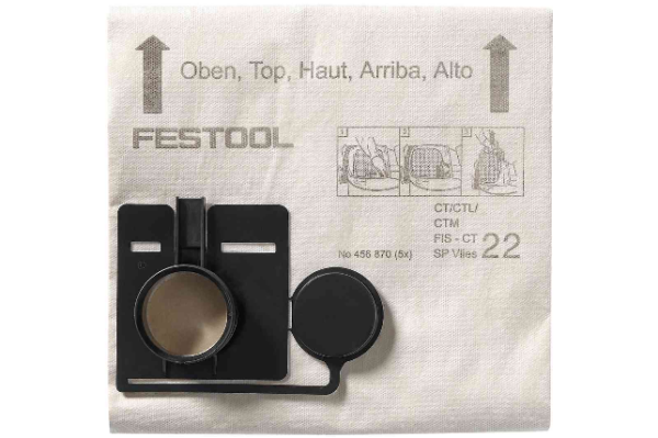 WBV24-Festool Filtersack FIS-CT 44 SP VLIES/5 456874