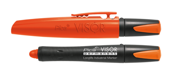 WBV24-Pica VISOR permanent Marker, fluo-orange 990/54