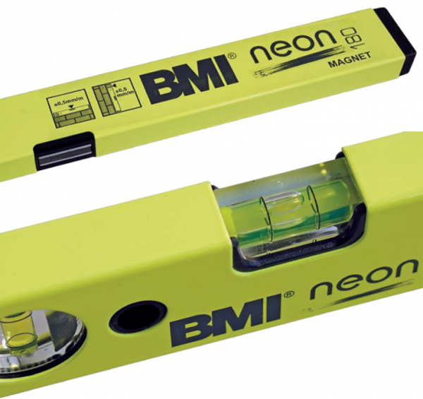 WBV24 - BMI Magnet-Wasserwaagenset NEON 1x040/1x100/1x180 9501689001