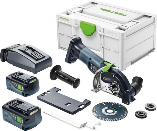WBV24 - Festool Akku-Freihandtrennsystem DSC-AGC 18-125 FH 5,2 EBI-Pl. 57683