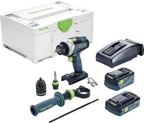 WBV24 - Festool Akku-Bohrschrauber TDC 18/4 5,0/4,0 I-Plus QUADRIVE 577649