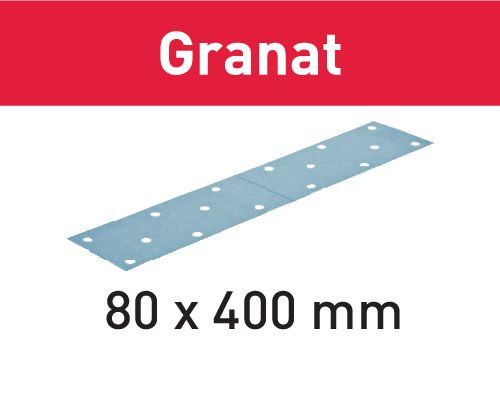 WBV24-Festool Schleifstreifen STF 80x400 P180 GR/50 Granat 497162