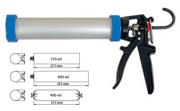 WBV24 - SORATON SP 400 Kartuschenpistole 9408111400