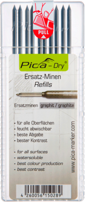 Pica 4030 Ersatzminen Set 10 x graphit Minen