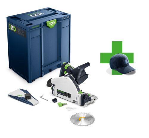 WBV24-Festool Akku-Tauchsäge TSC 55 KEB-Basic 100 Jahre L.E. 578223-A