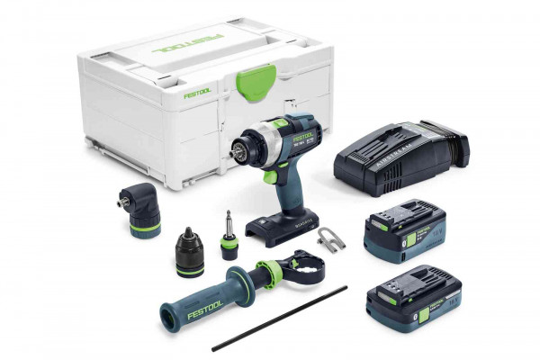WBV24-Festool Akku-Bohrschrauber TDC 18/4 5,2/4,0 I-Set-SCA QUADRIVE 575603
