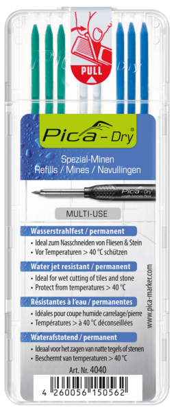 WBV24-Pica DRY Minen-Set Spezial 8 St. 4040