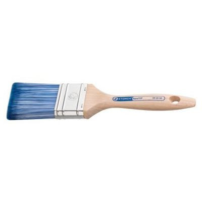WBV24 - Storch Flapinsel AquaTOP weiß-blau Holzstiel Profi