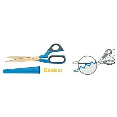 WBV24-Storch Tapezierschere Optima plus Goldcut® 28cm, gezahnt 0212529