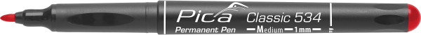 WBV24-Pica Permanent Pen rot "M" 1,0mm 534/40