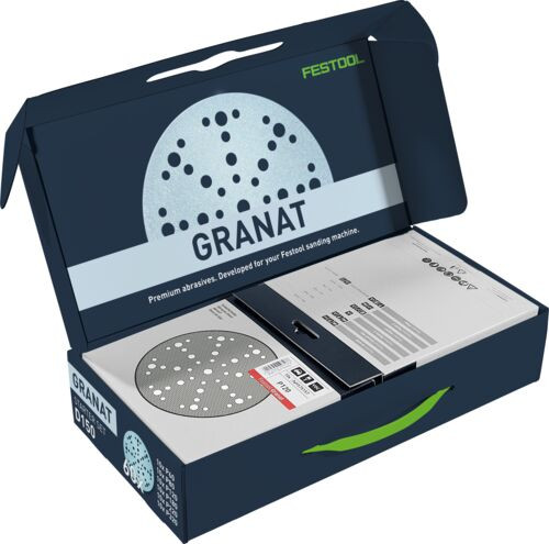 WBV24-Festool Schleifscheibe Granat STF D150/48 GR-Set 578166