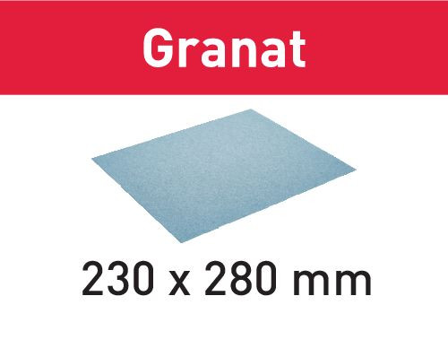 WBV24-Festool Schleifpapier 230x280 P320 GR/10 Granat 201265