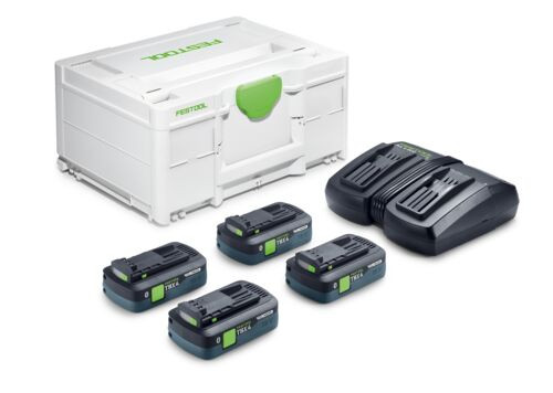 WBV24 - Festool Energie-Set SYS 18V 4xTBX4/TCL6DUO 578823