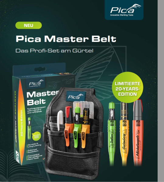 WBV24-Pica Gürteltasche Master-Belt 20-Years-Edition 55060/J