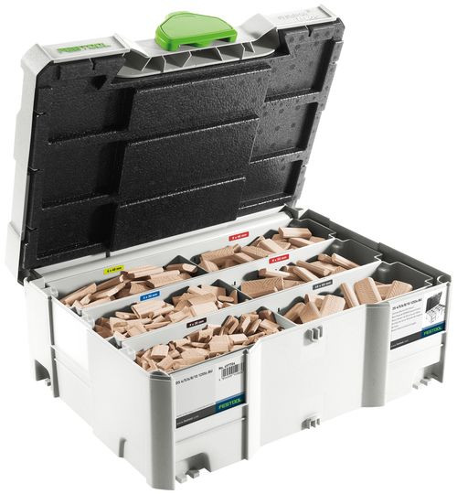 WBV24-Festool DOMINO Dübel Buche Sort. DS 4/5/6/8/10 1060x BU 498899