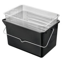 WBV24 - Storch Farbeimer Set Kunststoff schwarz WBV24 - Storch Farbeimer Set Kunststoff schwarz