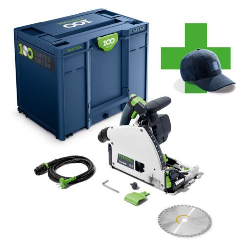 WBV24-Festool Tauchsäge TS 60 KEBQ-Plus 100 Jahre Limited Edition 578214-A