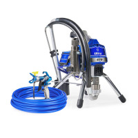 WBV24-Graco Ultra 470 Electric Airless Sprayer, Stand 25F526 WBV24-Graco Ultra 470 Electric Airless Sprayer, Stand 25F526
