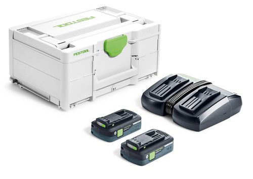 WBV24-Festool Energie-Set SYS 18V 2x4,0 TCL 6 DUO 577109