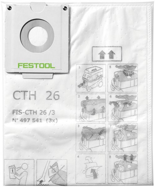 WBV24-Festool Sicherheitsfiltersack FIS-CTH 26/3 497541
