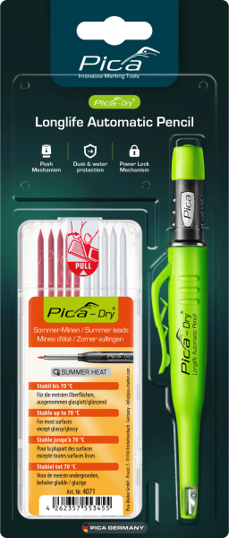 WBV24 - Pica DRY Blister Bundle Sommer-Minen rot/weiss 30417