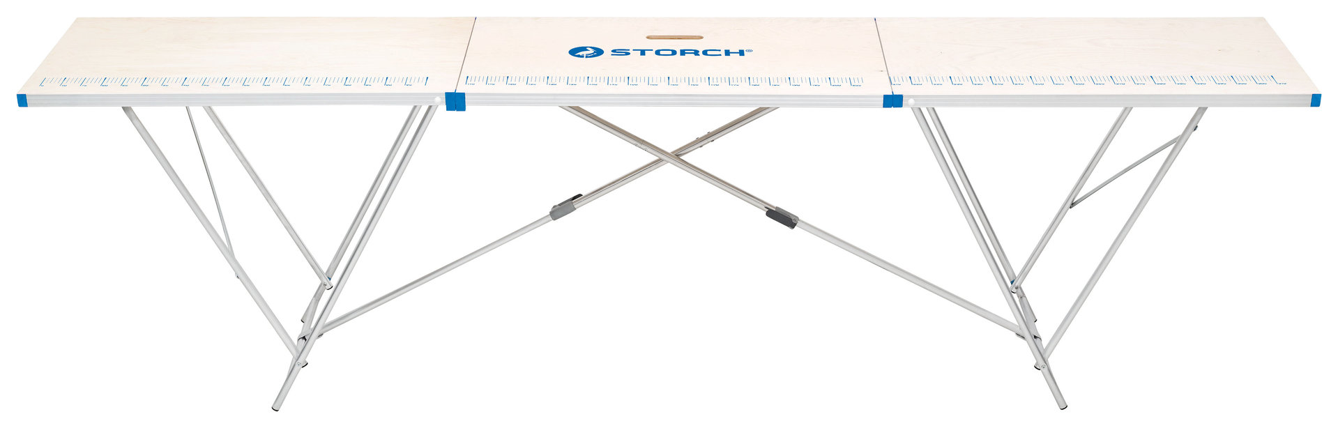 Storch Tapeziertisch 320x100x90 cm Alurahmen 0550410