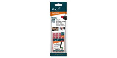 WBV24-Pica VISOR permanent Ersatzminen rot 991/40/SB