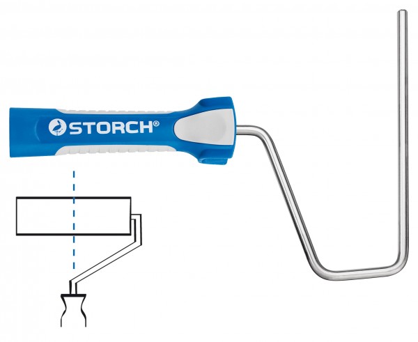 WBV24 - Storch LOCK-IT 2K-Aufsteckbügel 8mm Draht symmetr. Form