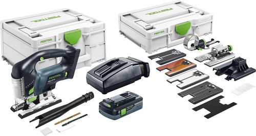 WBV24 - Festool Akku-Pendelstichsäge CARVEX PSBC 420 HPC EBI-Set 576536