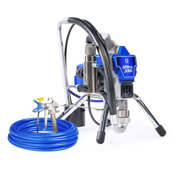 WBV24-Graco Ultra 390 Electric Airless Sprayer, Stand 25F509