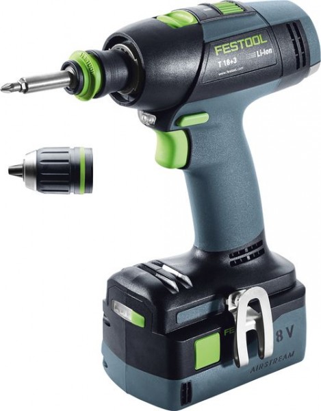 Festool Akku-Bohrschrauber T 18+3 Li 5,2 Plus